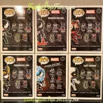 Bundle Funko Pop Marvel Venom #365 Venom / Carnage #367 / Anti-Venom #401 / Venomized Loki #368 / Ve - Funko Pop Figure