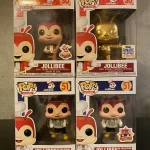 Bundle Funko Pop FunFanic Philippines 4 pcs Set Jollibee #30 Jollibee 1000 Pcs / #51 Vinyl Figure Bobblehead Vaulted Collectible With Protector Funko Pop Figure