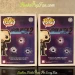 Bundle Funko Pop! Movies John Wick Chapter 2 #387 John Wick Chase + #387 John Wick Set of 2 w/Protec - Funko Pop Figure