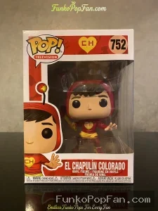 Television #752 El Chapulin Colorado Vinyl Figure Bobblehead Vaulted Collectible With Protector Funko Pop Figure