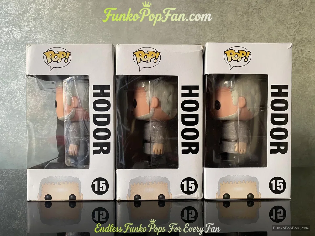 Funko Pop! Game of Thrones Hodor #15 X1 Vinyl Figure Bobblehead Vaulted Collectible With Protector - Funko Pop Figure