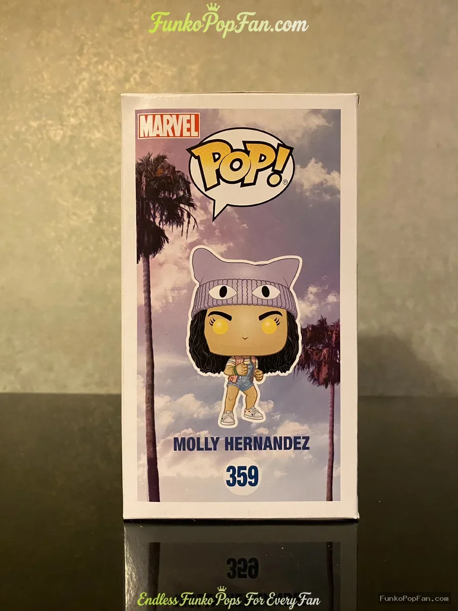 Funko Pop! Marvel Molly Hernandez #359 Vinyl Figure Bobblehead Vaulted Collectible With Protector - Funko Pop Figure