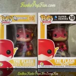 DC Universe Super Heroes #10 The Flash Vinyl Figure Bobblehead Vaulted Collectible With Protector Funko Pop Figure