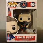2022 Funko Pop Football Paris Saint-Germain Lionel Messi #50 Vaulted Vinyl Figure Bobblehead Vaulted Collectible With Protector Funko Pop Figure