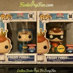 Freddy Funko as The Dynamic Duo Robin Chase + Normal #SE Jul-2023 Vinyl Figure Bobblehead Vaulted Collectible With Protector Funko Pop Figure