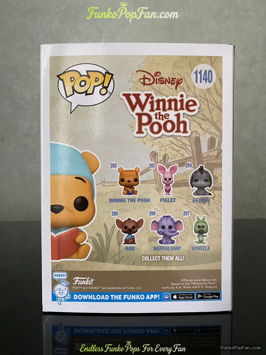 Funko Pop! Disney Winnie the Pooh #1140 Winnie the Pooh (Bedtime, BoxLunch Exclusive) Vinyl Figure B - Funko Pop Figure