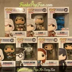 Bundle Funko Pop! Assassin's Creed Altair #23 / Ezio #21 / Edward #23 / Plague Doctor #24 / Elise #56 / Jacob Frye #73 Vinyl Figure Bobblehead Vaulted Collectible With Protector Funko Pop Figure