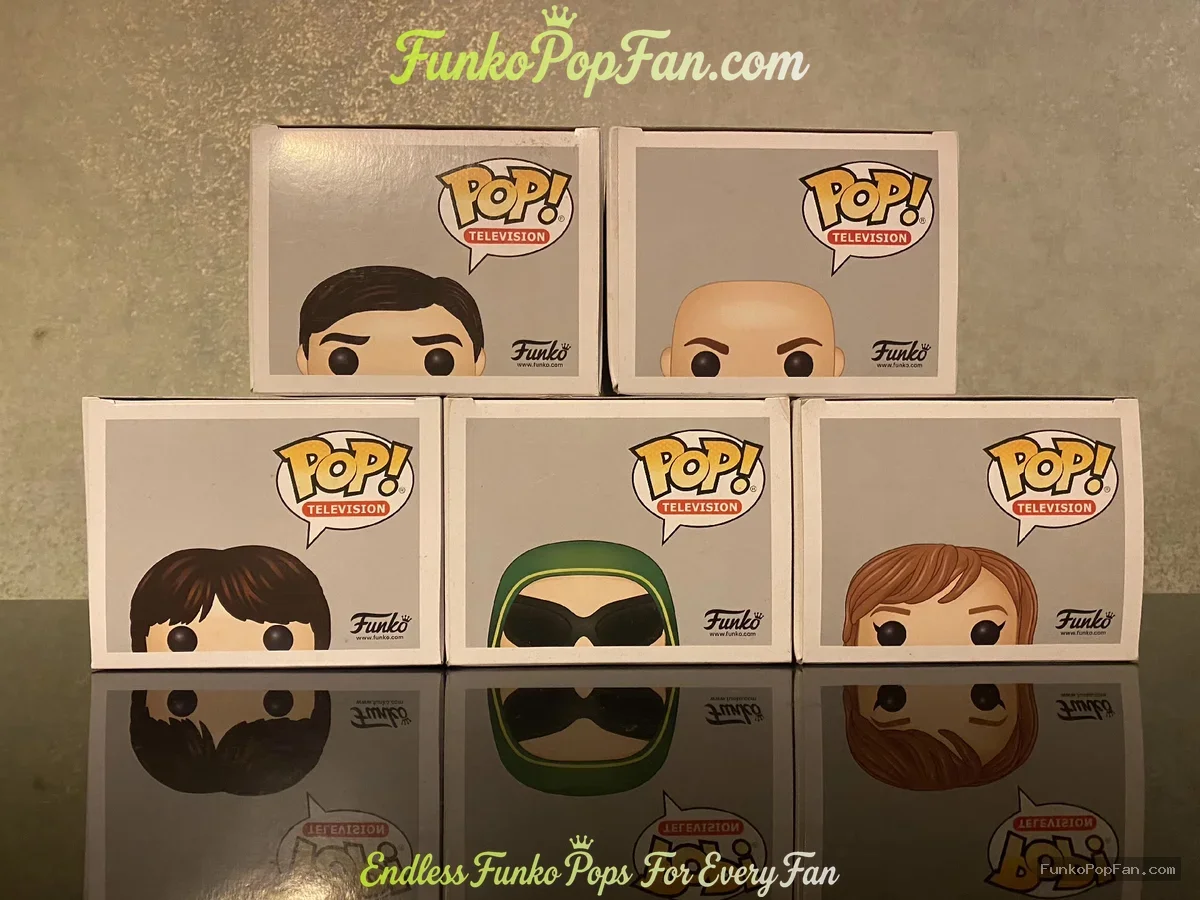 Bundle Funko Pop! Smallville Clark Kent #625 / Lex Luthor #626 / Clark Kent #627 / Green Arrow #628  - Funko Pop Figure
