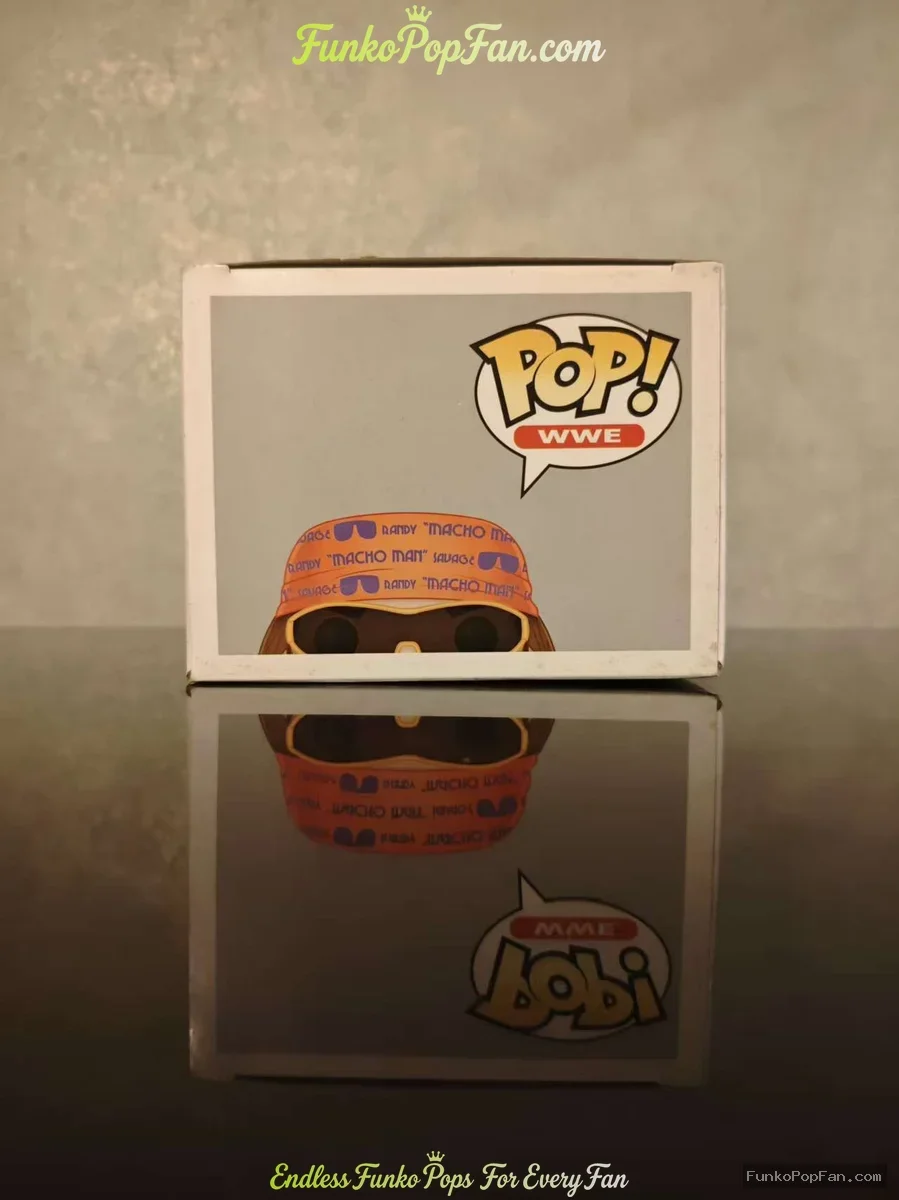 Funko Pop! WWE #10 Macho Man Randy Savage Vinyl Figure Bobblehead Vaulted Collectible With Protector - Funko Pop Figure