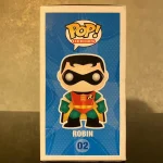Funko Pop! DC Comics Super Heroes #02 Robin 2016 Vinyl Figure Bobblehead Vaulted Collectible With Pr - Funko Pop Figure