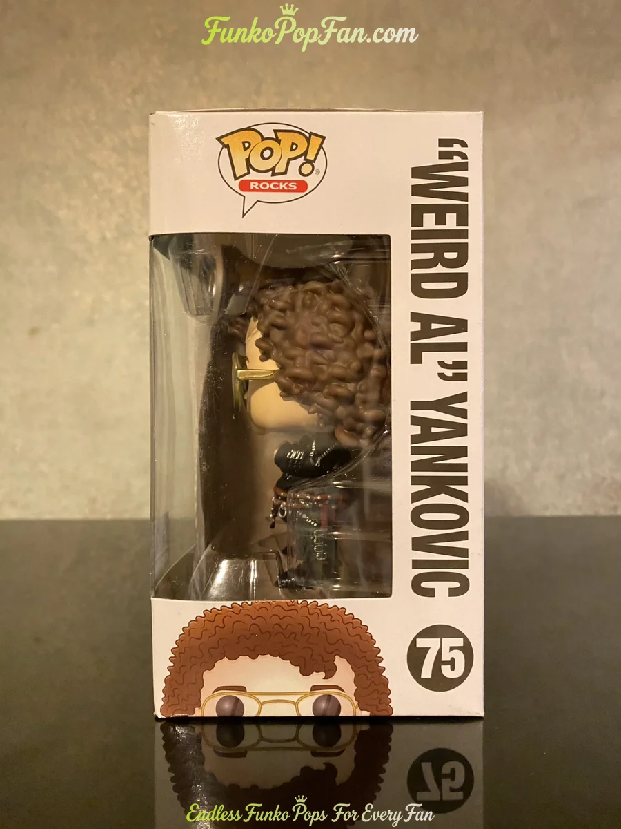 Funko Pop! Rocks #75 "Weird Al" Yankovic (FYE Exclusive) Vinyl Figure Bobblehead Vaulted Collectible - Funko Pop Figure