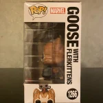 Funko Pop Marvel The Marvels #1266 Goose with Flerkittens Vinyl Figure Bobblehead Vaulted Collectibl - Funko Pop Figure