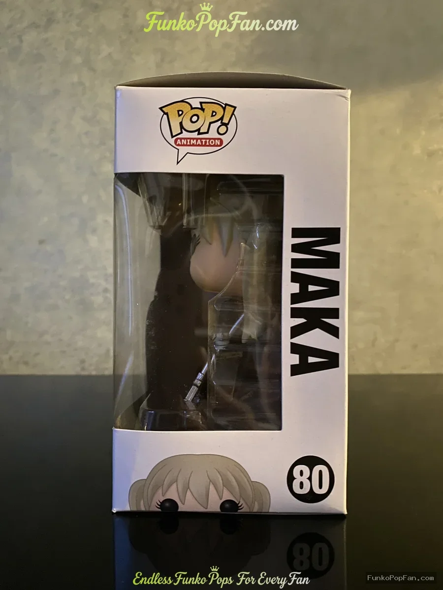 Funko POP! Animation Anime Soul Eater Maka Albarn #80 Vinyl Figure Bobblehead Vaulted Collectible Wi - Funko Pop Figure