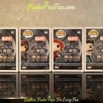 Bundle Funko Pop Marvel #637 Wolverine Logan / #640 Magneto / #645 Jean Grey / #647 Logan Vinyl Figu - Funko Pop Figure