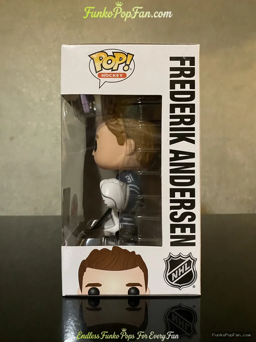 Funko Pop! Hockey Toronto Maple Leafs #30 Frederik Andersen (Canada Exclusive) Vinyl Figure Bobblehe - Funko Pop Figure