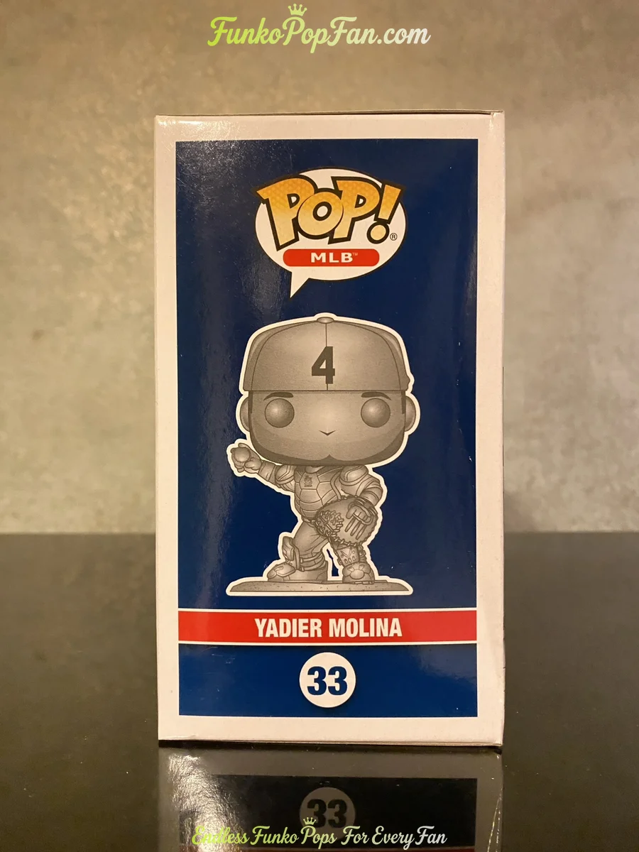 Funko Pop! MLB St. Louis Cardinals Platinum Yadier Molina #33 HOLY GRAIL LE 400 Vinyl Figure Bobbleh - Funko Pop Figure