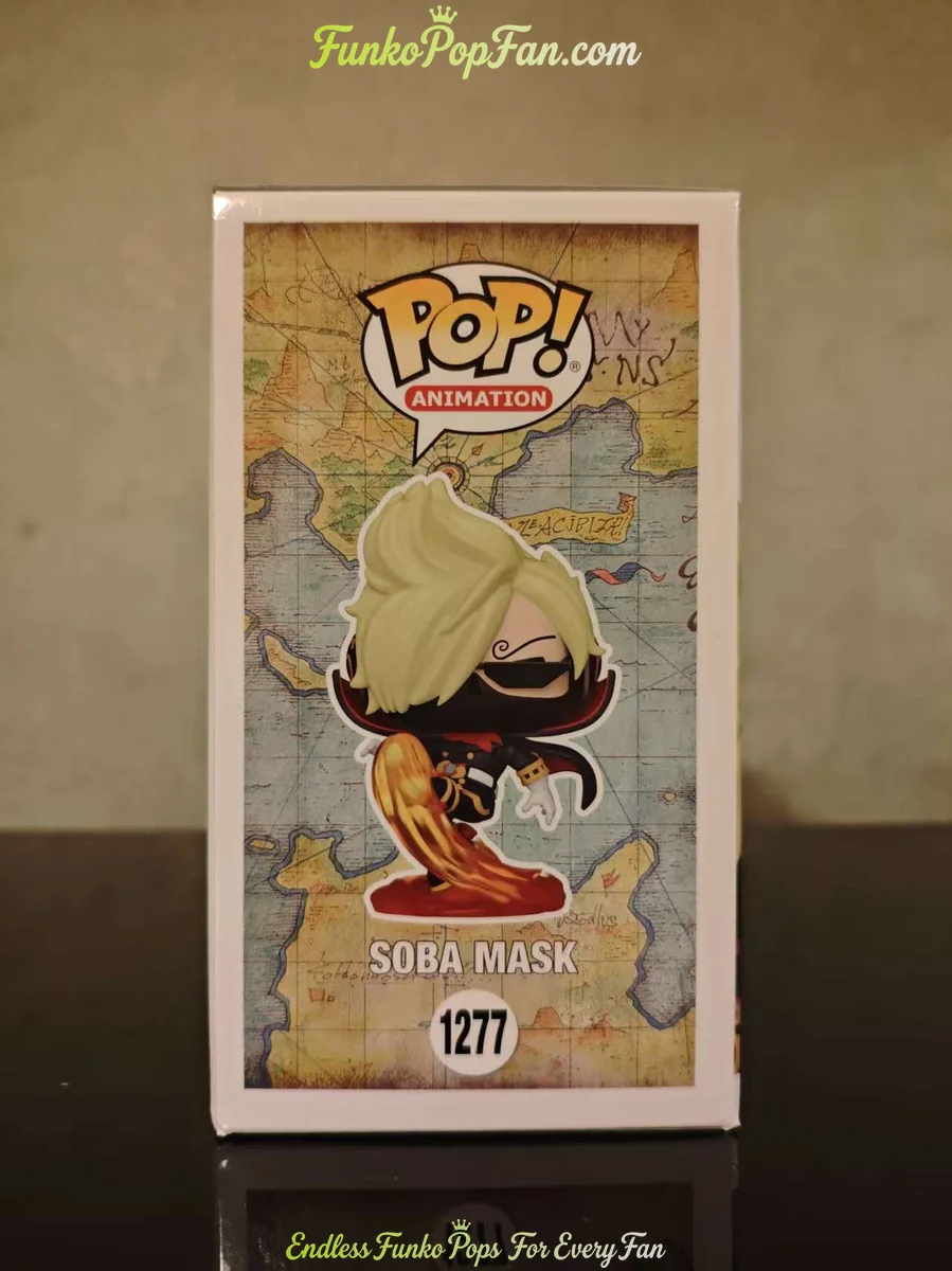 Funko Pop! Animation One Piece #1277 Soba Mask Vinyl Figure Bobblehead Vaulted Collectible With Prot - Funko Pop Figure