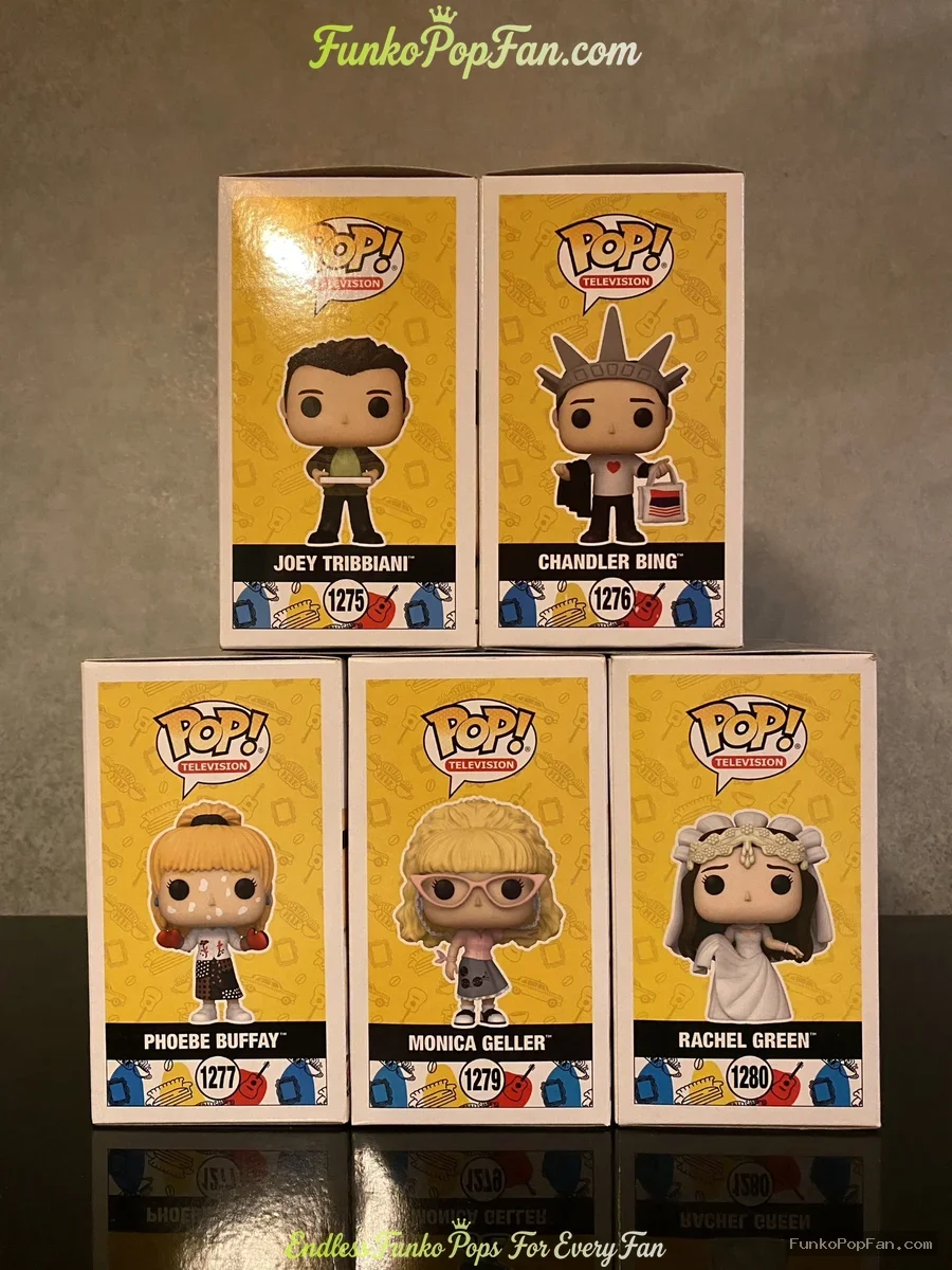Bundle Funko Pop! Friends The One with Ross's Wedding #1275 Joey Tribbiani / Chandler Bing #1276 / P - Funko Pop Figure