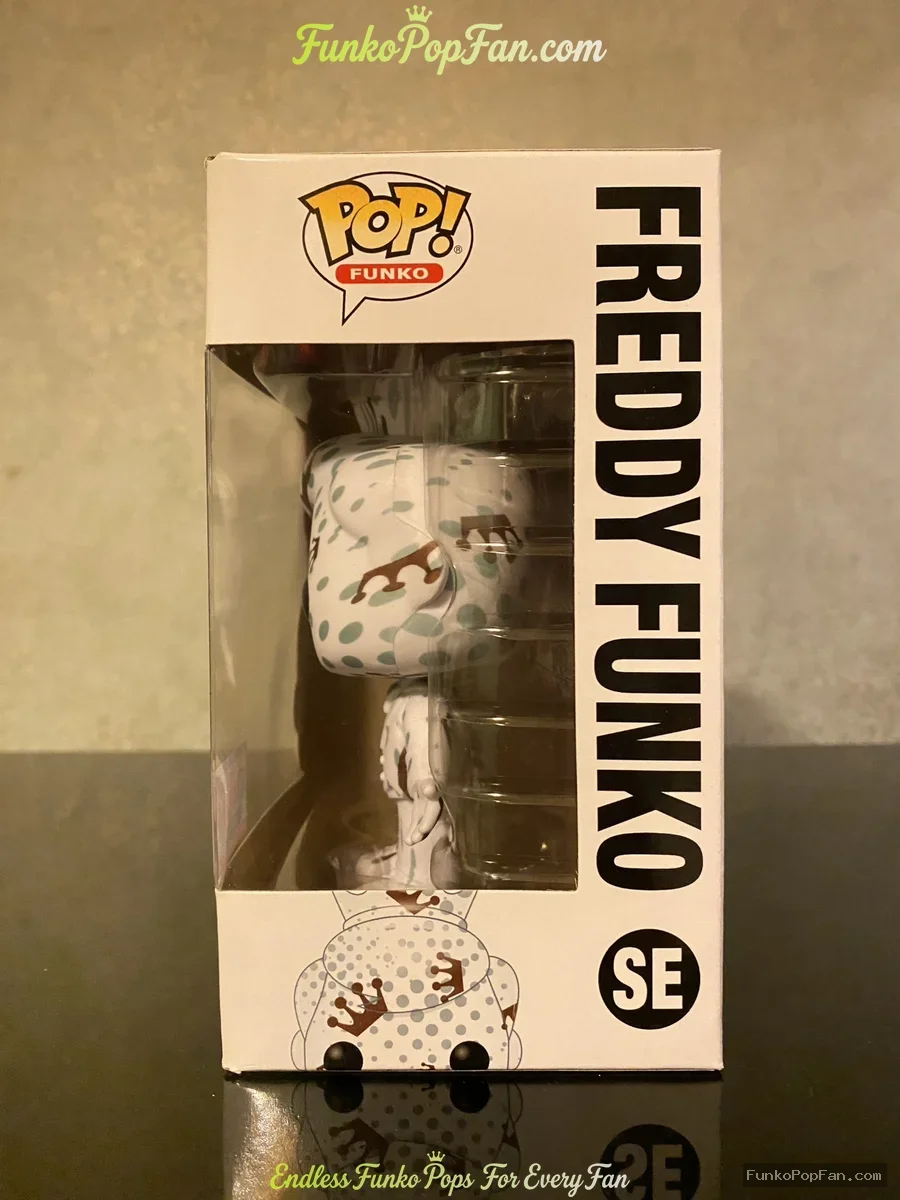 Funko Pop! Funko Freddy Artist Series #SE Box of Fun Limited Edition(White with Brown Crowns) Vinyl  - Funko Pop Figure