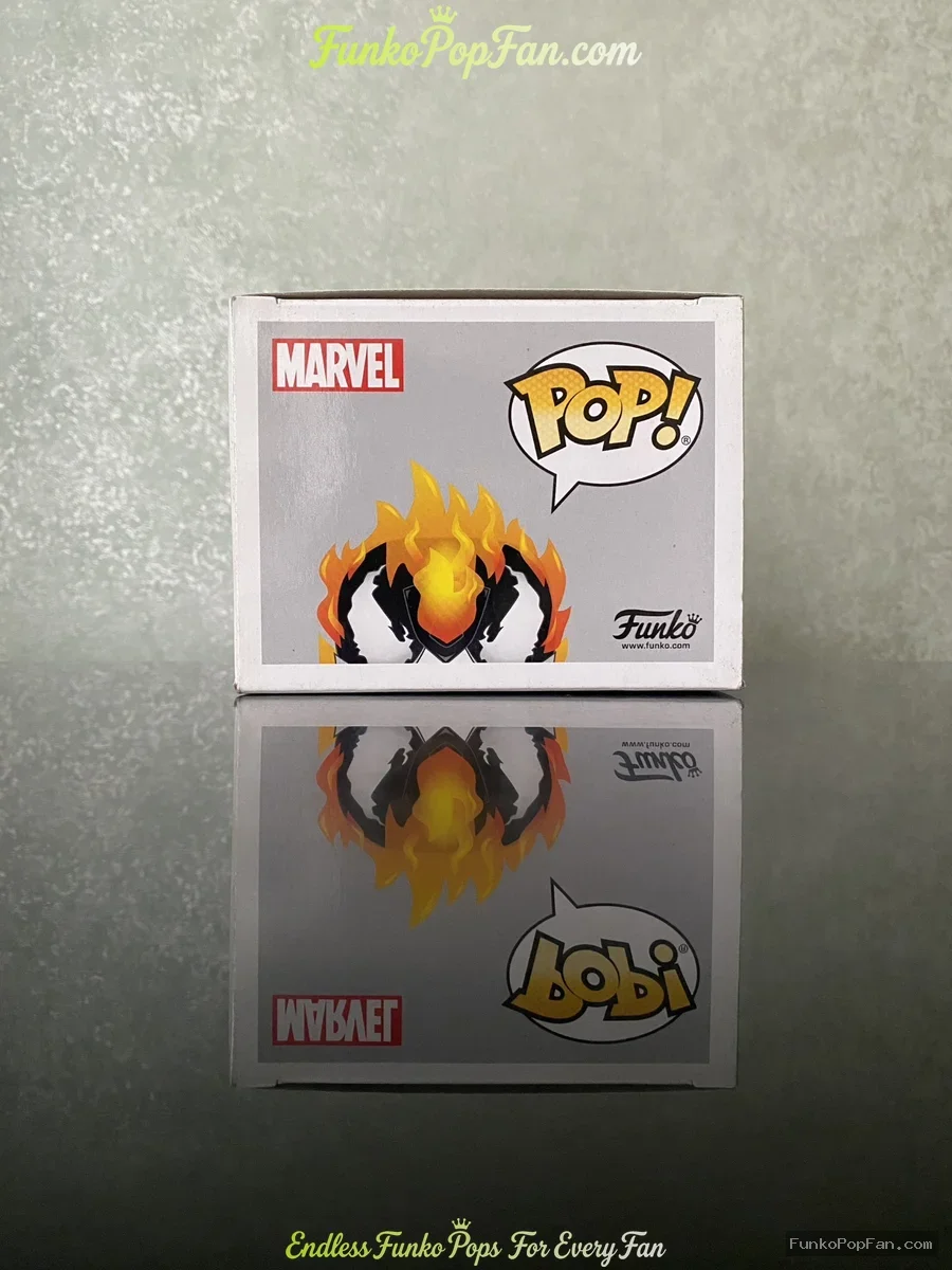 Funko Pop! Marvel Venom #369 Venomized Ghost Rider (Walmart Exclusive) Vinyl Figure Bobblehead Vault - Funko Pop Figure