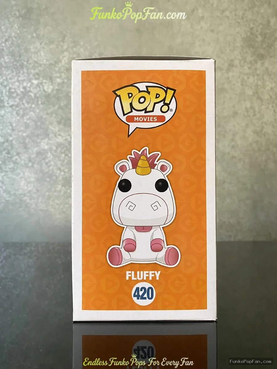 Funko Pop! Movies Despicable Me 3 #420 Fluffy Vinyl Figure Bobblehead Vaulted Collectible With Prote - Funko Pop Figure