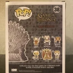 Funko Pop! Game of Thrones Iron Throne #38 Vinyl Figure Bobblehead Vaulted Collectible With Protecto - Funko Pop Figure