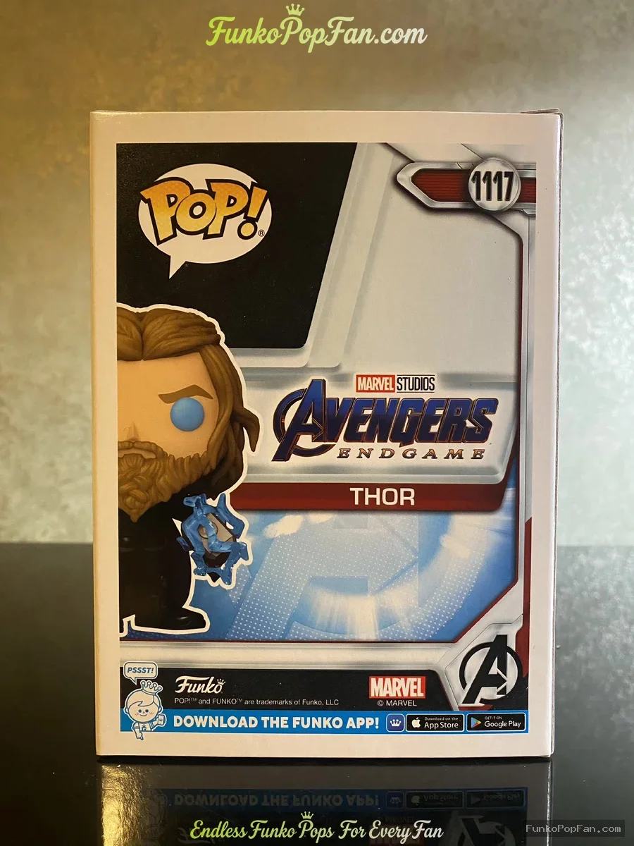 Funko Pop! Marvel Avengers #1117 Thor (Glow in the Dark) Vinyl Figure Bobblehead Vaulted Collectible - Funko Pop Figure