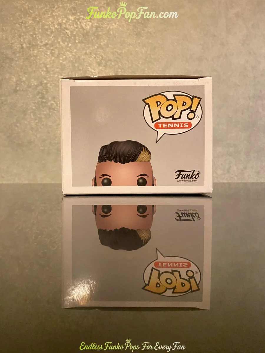 Funko Pop! Tennis Nick Kyrgios #06 (Variant) Vinyl Figure Bobblehead Vaulted Collectible With Protec - Funko Pop Figure