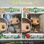 Bundle Funko Pop! Basketball #118 Jayson Tatum Vinyl Figure Bobblehead Vaulted Collectible With Protector Funko Pop Figure
