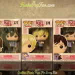 Bundle Funko Pop! Animation Ouran High School Host Club #377 Haruhi + #378 Tamaki + #379 Kyoya Vinyl Figure Bobblehead Vaulted Collectible With Protector Funko Pop Figure