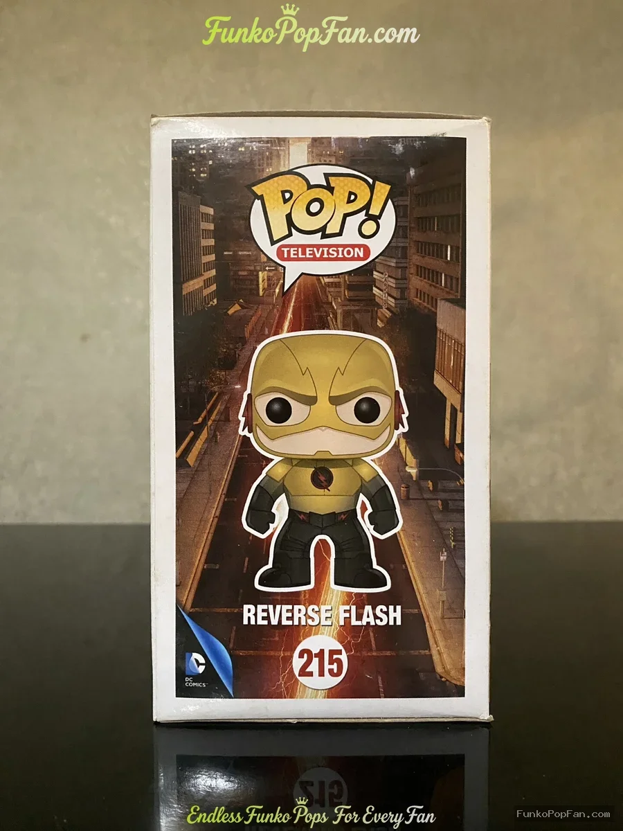 Funko Pop! Television The Flash #215 Reverse Flash Vinyl Figure Bobblehead Vaulted Collectible With  - Funko Pop Figure