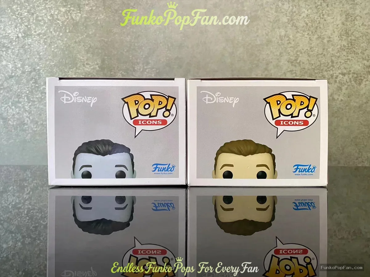 Bundle Funko Pop! Disney Icons 100 Walt Disney with Drawing #74 + #76 Walt Disney and Donald & Timot - Funko Pop Figure