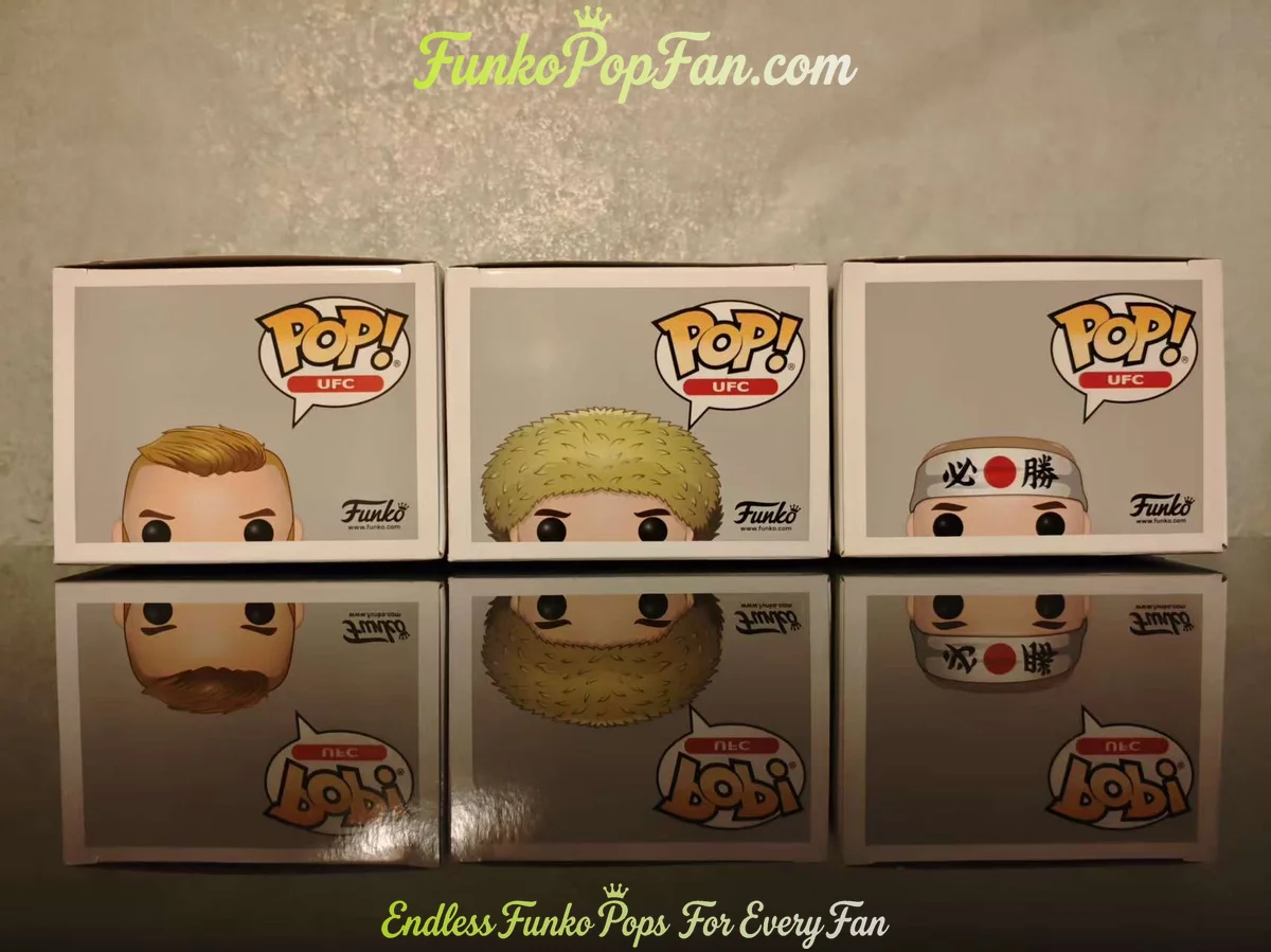 Bundle Funko Pop! UFC Fighters #07 Conor McGregor / Khabib Nurmagomedov #08 / Georges St-Pierre #09  - Funko Pop Figure