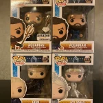 Bundle Funko Pop Movies #1302/Aquaman #1307 Atlanna (Amazon Exclusive) #1304/Orm Vinyl Figure Bobblehead Vaulted Collectible With Protector Funko Pop Figure