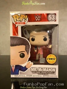 WWE WWE Icons #53 Mr. McMahon (Chase Variant) Vinyl Figure Bobblehead Vaulted Collectible With Protector Funko Pop Figure