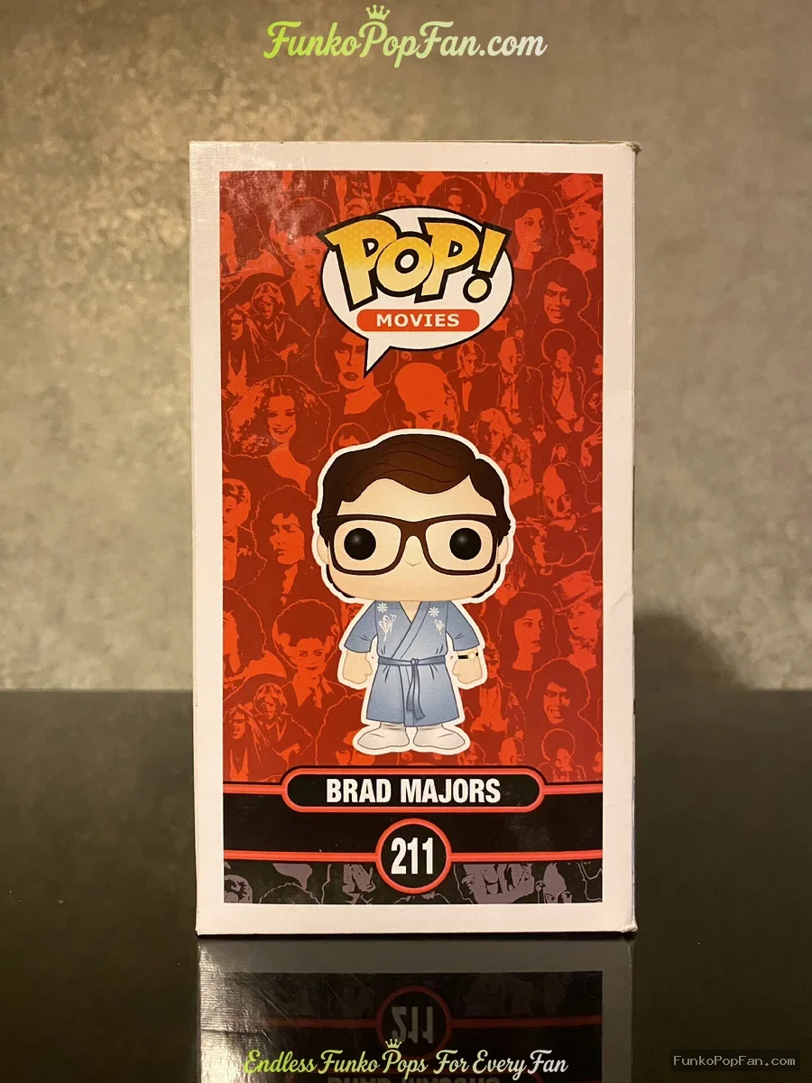 Funko Pop! Movies The Rocky Horror Picture Show #211 Brad Majors Vinyl Figure Bobblehead Vaulted Col - Funko Pop Figure