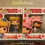 Bundle Funko Pop! Retro Toys Strawberry Shortcake #136 Huckleberry Pie / Strawberry Shortcake #138 Vinyl Figure Bobblehead Vaulted Collectible With Protector Funko Pop Figure