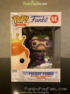 Freddy Funko as Snowboarding Asia 2023 Mindstyle Winter Con Exclusive Vinyl Figure Bobblehead Vaulted Collectible With Protector Funko Pop Figure