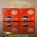 Lot of 2 Funko Pop! DC Heroes #377 Robin Chase + Robin Imperial Patina (2021 Summer Convention Limit - Funko Pop Figure