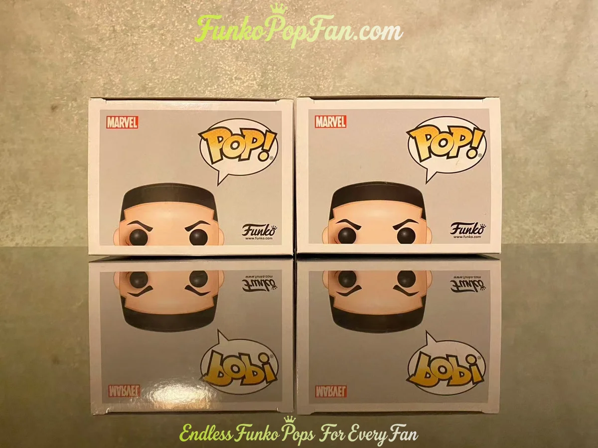 Bundle Funko Pop! Marvel Daredevil #216 Punisher (Common + Chase) Vinyl Figure Bobblehead Vaulted Co - Funko Pop Figure
