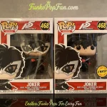 Games Persona 5 #468 Joker (Chase Limited Edition) Vinyl Figure Bobblehead Vaulted Collectible With Protector Funko Pop Figure