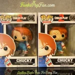 Movies Child's Play #56 Chucky Chase + regular Vinyl Figure Bobblehead Vaulted Collectible With Protector Funko Pop Figure
