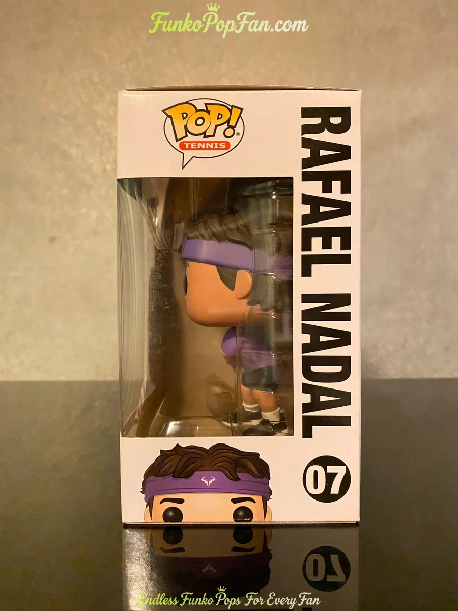 Funko Pop! Tennis Tennis #07 Rafael Nadal Vinyl Figure Bobblehead Vaulted Collectible With Protector - Funko Pop Figure