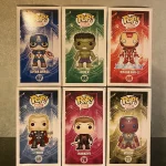 Bundle Funko Pop! Marvel Avengers #66 Iron Man Mark 43 / Captain America #67 / Hulk #68 / Thor #69 / - Funko Pop Figure