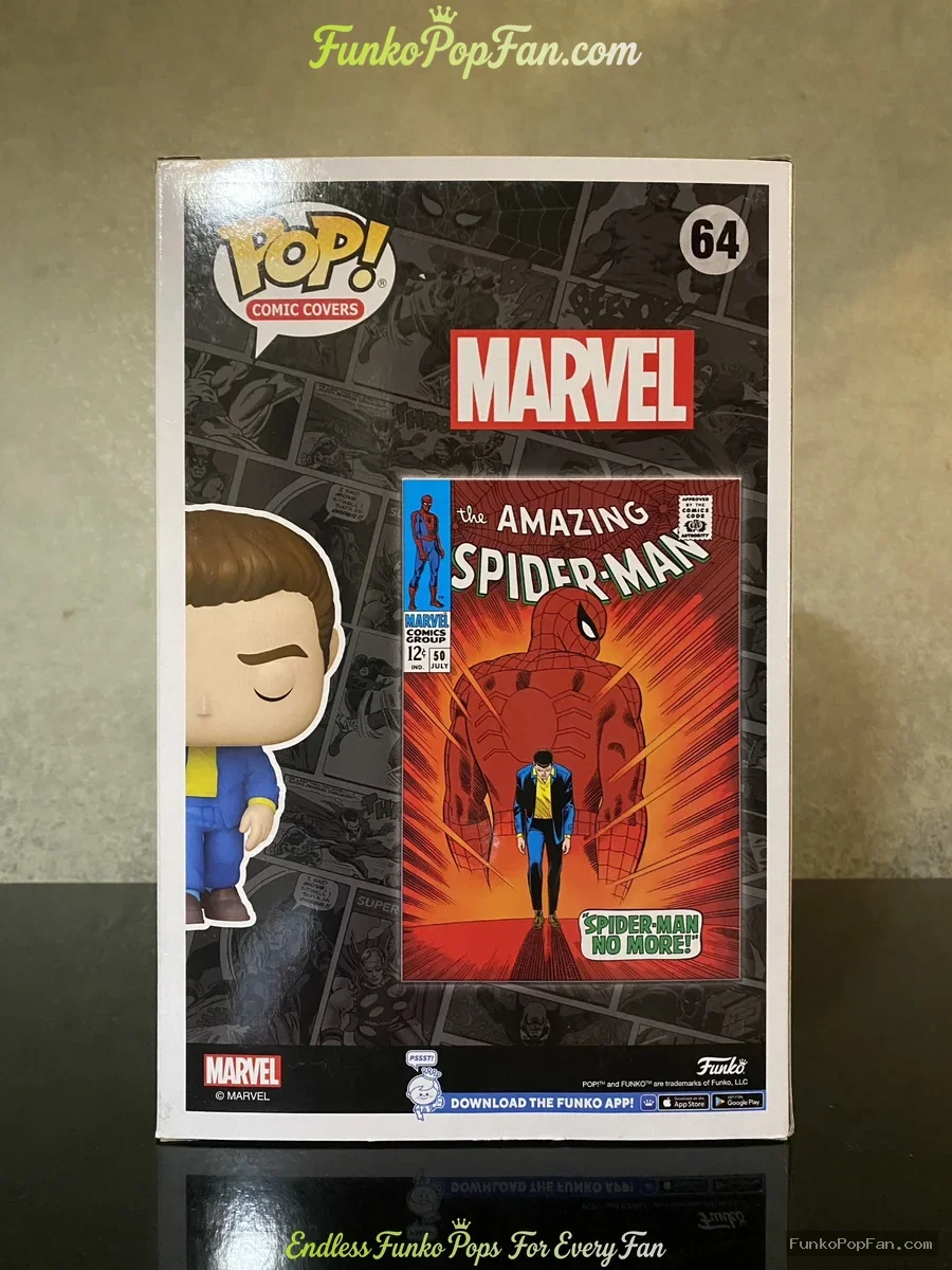Funko Pop! Marvel Comic Covers Amazing Spider-Man #64 Peter Parker (Target Exclusive) Vinyl Figure B - Funko Pop Figure
