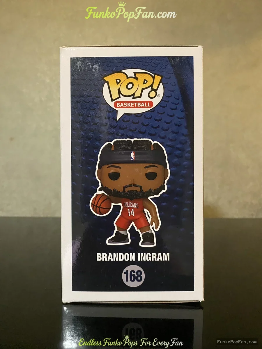 Funko Pop! Basketball New Orleans #168 Brandon Ingram Vinyl Figure Bobblehead Vaulted Collectible Wi - Funko Pop Figure