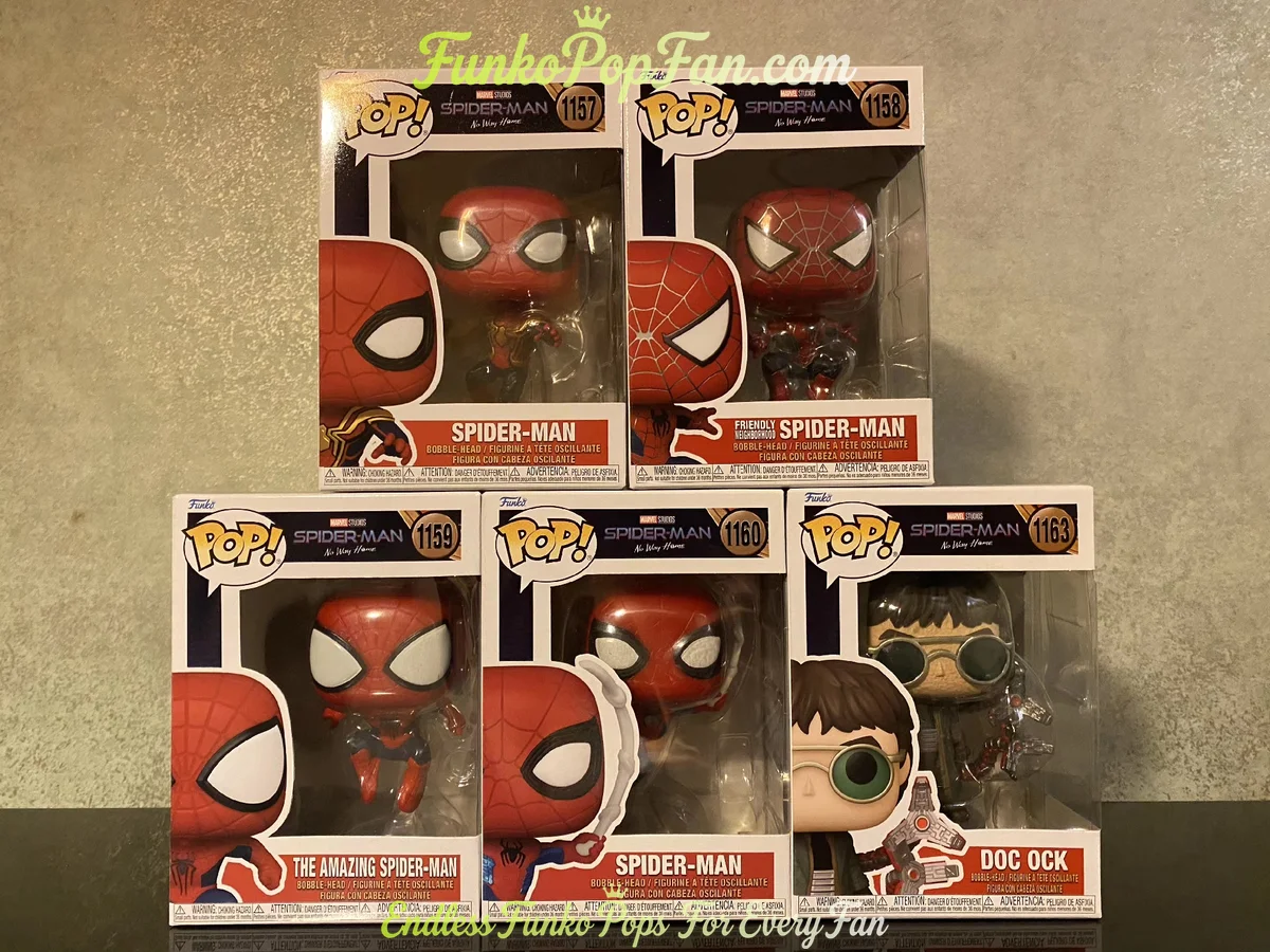 Bundle Funko Pop! Marvel Spider-Man #1159 Spider-Man (Iron Spider) Vinyl Figure Bobblehead Vaulted Collectible With Protector Funko Pop Figure