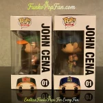 Funko Pop WWE #01 John Cena (Black Pants Variant) Lot of 2 (Rare Exclusive) Vinyl Figure Bobblehead  - Funko Pop Figure