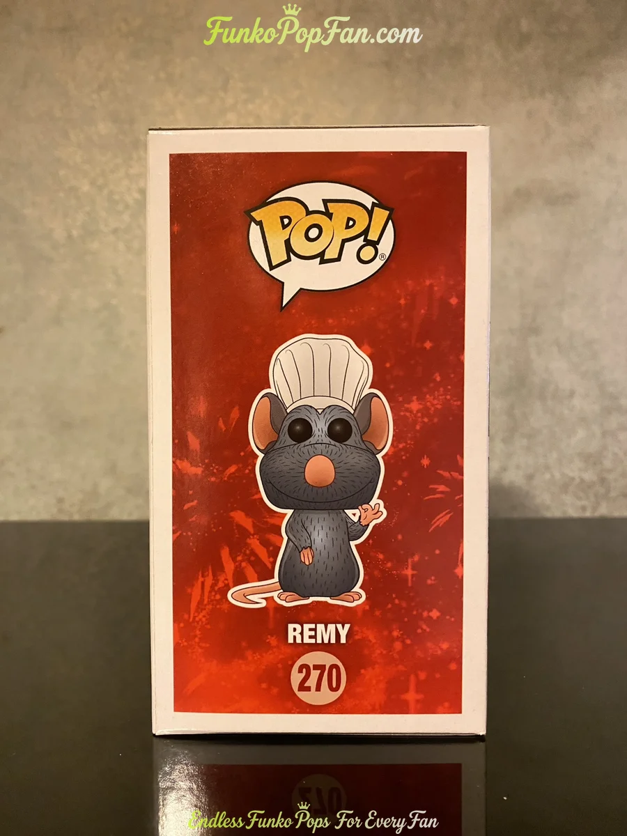 Funko Pop! Disney #270 Remy (Chase) Vinyl Figure Bobblehead Vaulted Collectible With Protector - Funko Pop Figure