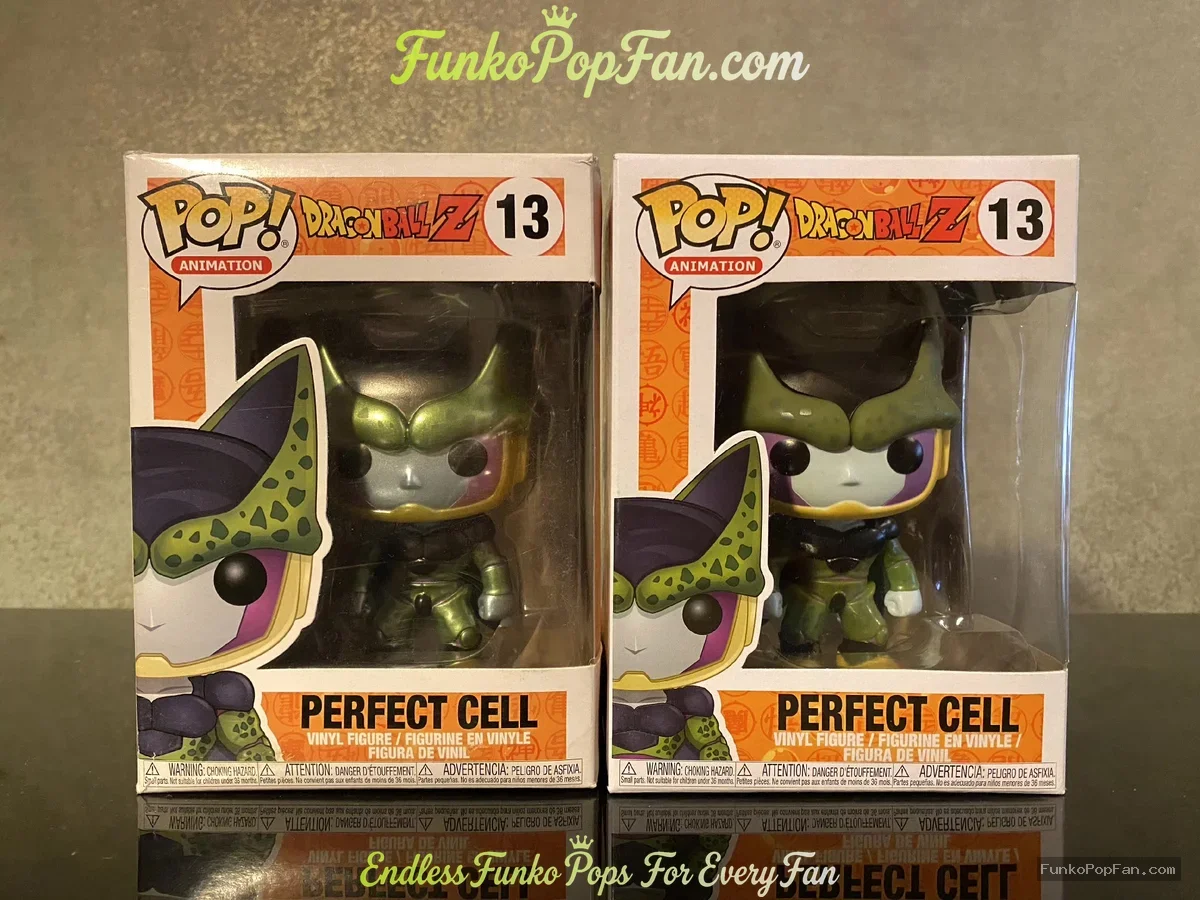 Dragon Ball Z Animation #13 Perfect Cell Vinyl Figure Bobblehead Vaulted Collectible With Protector Funko Pop Figure